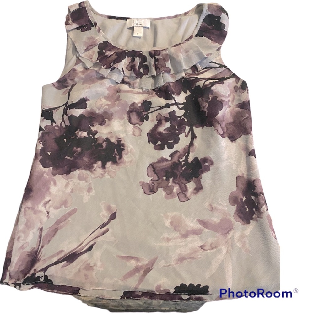 Ann Taylor LOFT Petite Lose Fitted Dress Tank Top